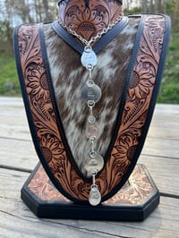 Image 2 of Kingman and Buffalo Coin Lariat 