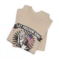 Image 4 of Let Freedom Ring 250 Years T-Shirt – 1776-2026 American Independence Tee