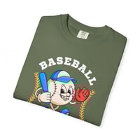 Image 3 of Baseball Time T-Shirt — Vintage Cartoon Batter Tee