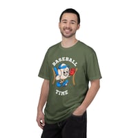 Image 4 of Baseball Time T-Shirt — Vintage Cartoon Batter Tee