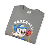 Image 6 of Baseball Time T-Shirt — Vintage Cartoon Batter Tee
