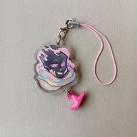 Image 2 of Magnetic Acrylic Charm "Paper Jam"