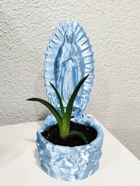 Image 1 of Our Lady of Guadalupe Planter/ Virgen de Guadalupe 