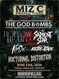 6/13 THE NOCTURNAL DISTORTION