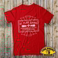 St Clair Band Centennial T-Shirt With Art Deco Badge