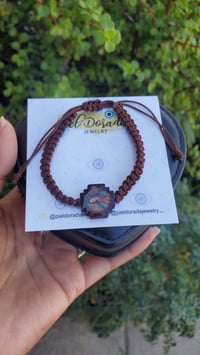 Image 1 of Brown Virgen de Guadalupe Bracelet 