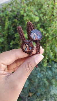 Image 3 of Brown Virgen de Guadalupe Bracelet 