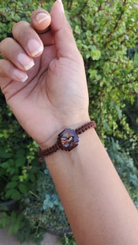 Image 2 of Brown Virgen de Guadalupe Bracelet 