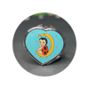 Ladybug and Moon Heart Shape Mirror 