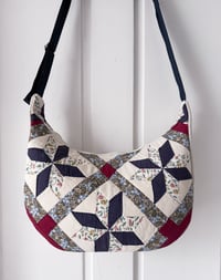 Image 2 of Upcycled Vintage Quilt Shoulder Bag 