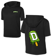 Image 1 of Dover Baseball - Drip “D” Performance Short Sleeve Hoodie
