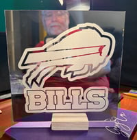 Buffalo Bills Laser Etched Mirror