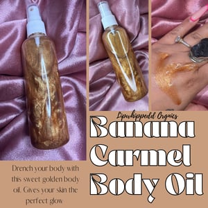 Image of Banana Carmel Body Oil