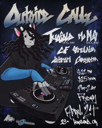 PRESALE TICKETS - OUTSIDE CALLZ W/ TWOFOLD (18+)