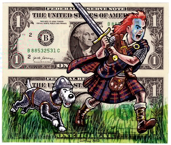 Image of Uncut Dollar Original. Yin Tin.