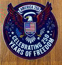 Image 4 of 250th USA Anniversary Decal