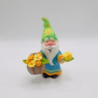 Image 1 of Fergus Flowers the Florist gnome - one of a kind 