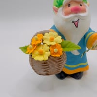 Image 5 of Fergus Flowers the Florist gnome - one of a kind 