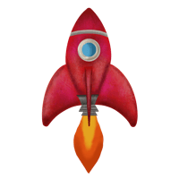 Red Rocketship