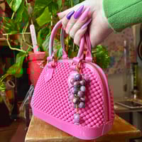 Image 3 of Mini Grape Bunch-Cluster Bag Charms