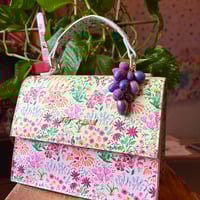 Image 2 of Purple Glow Ultra Mini Grape Bag Charm 