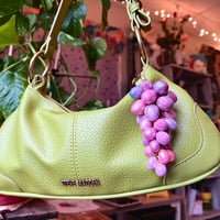 Image 1 of Pink Blush Grape Bag Charm 