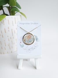 Image 2 of Sandbar Marble Round Pendant (M)