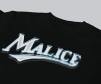 Image 2 of BLACK TROMPE L'OEIL AIRBRUSH TEE
