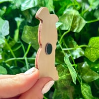 Image 2 of Chicken and a Palm Tree Wooden Magnets