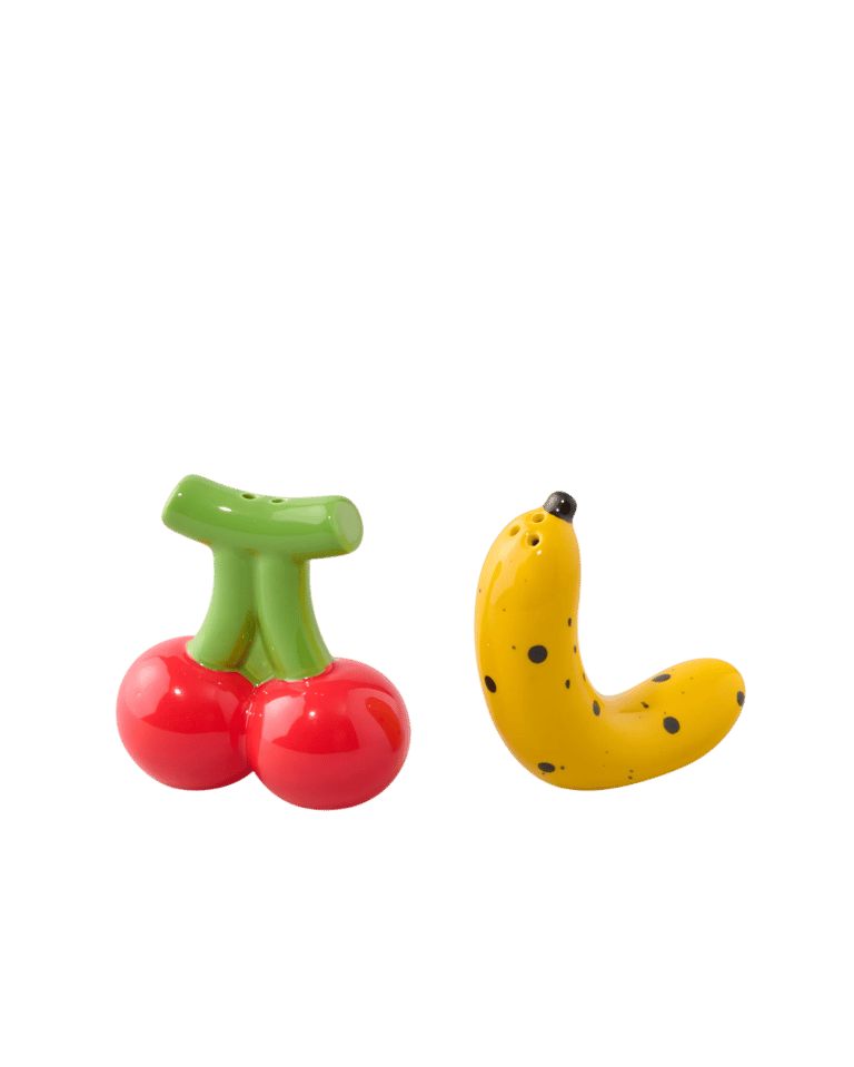 DUO DE SALIÈRE & POIVRIÈRE BANANA CHERRY