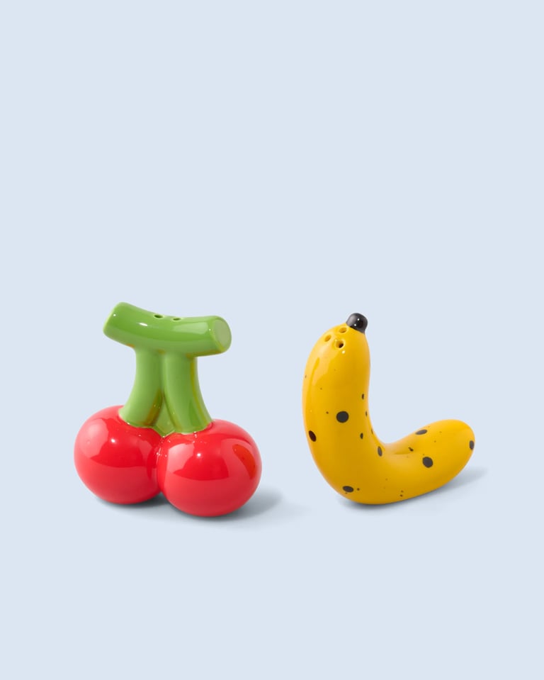 DUO DE SALIÈRE & POIVRIÈRE BANANA CHERRY Image 4