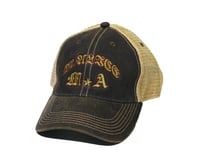 BLACK ARCH STAR EMBROIDERED HAT
