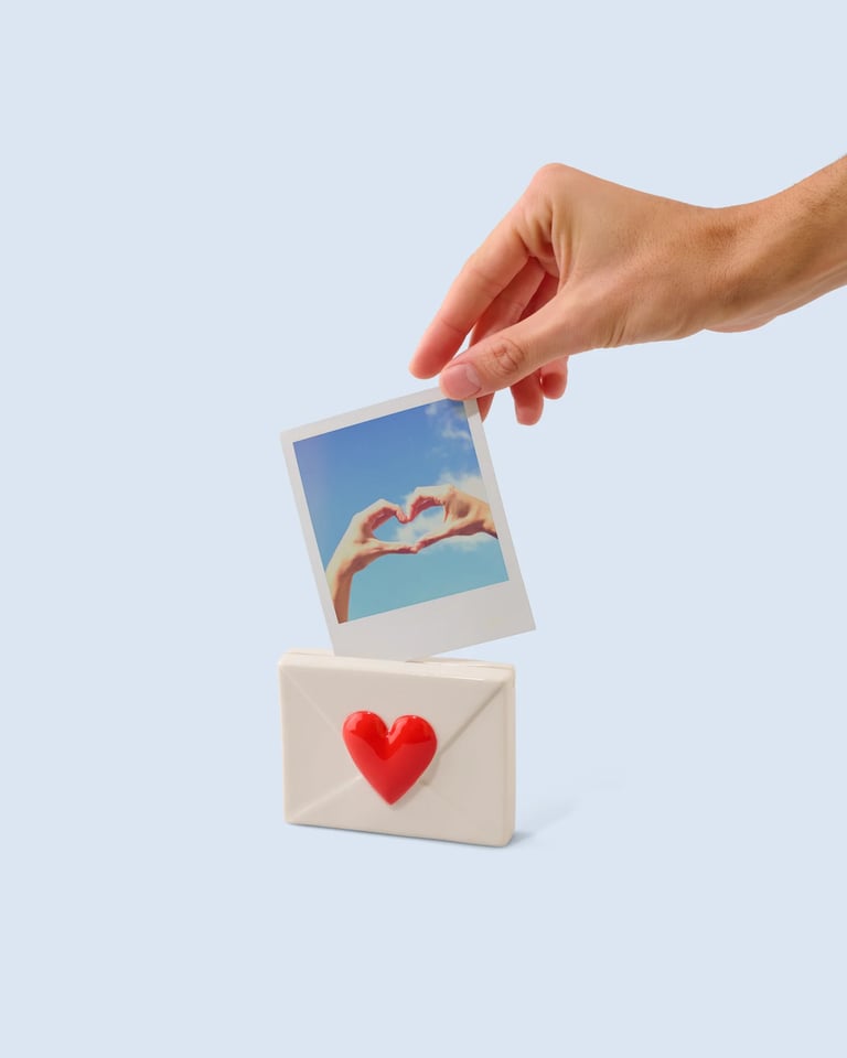 PORTE-PHOTO LETTRE D'AMOUR Image 4