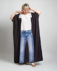 Image 1 of Jeans + Tee Caftan (Black) Preorder