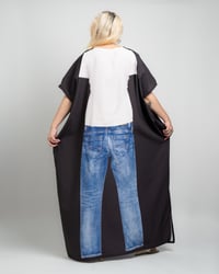 Image 3 of Jeans + Tee Caftan (Black) Preorder