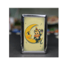 Clown Cat and Moon ID Case 