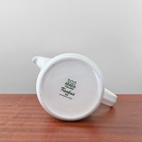 Image 5 of Arabia Finland Krokus Black and White Coffee Pot