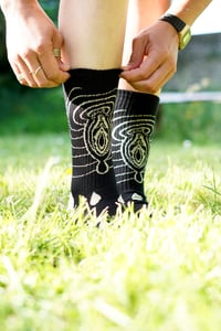 Image 3 of SOCKS SANTAVULVA Black Summer 2026