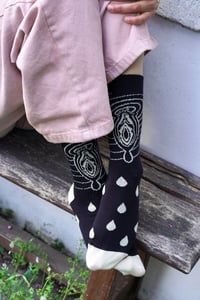 Image 4 of SOCKS SANTAVULVA Black Summer 2026