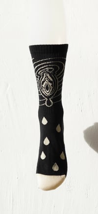 Image 1 of SOCKS SANTAVULVA Black Summer 2026
