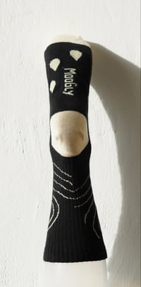 Image 2 of SOCKS SANTAVULVA Black Summer 2026