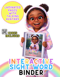 Image 1 of Interactive Personalized Sight Word Learning Binder Ages 3-5 (with QR codes))