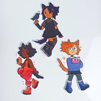 Image 2 of Stickers | Catgirls