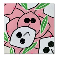 PINK LEMONS - 19x19cm