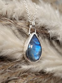 Image 2 of Rainbow Moonstone Teardrop 2