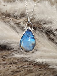 Image 3 of Rainbow Moonstone Teardrop 2