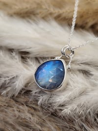 Image 2 of Rainbow Moonstone Teardrop 3