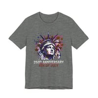 Image 1 of Statue of Liberty 4th of July Tee — 250th Anniversary Patriotic T-Shirt