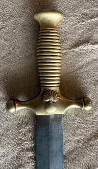 Image 1 of Mid-1800s (French) Foot Artillery Short Sword - Model 1831