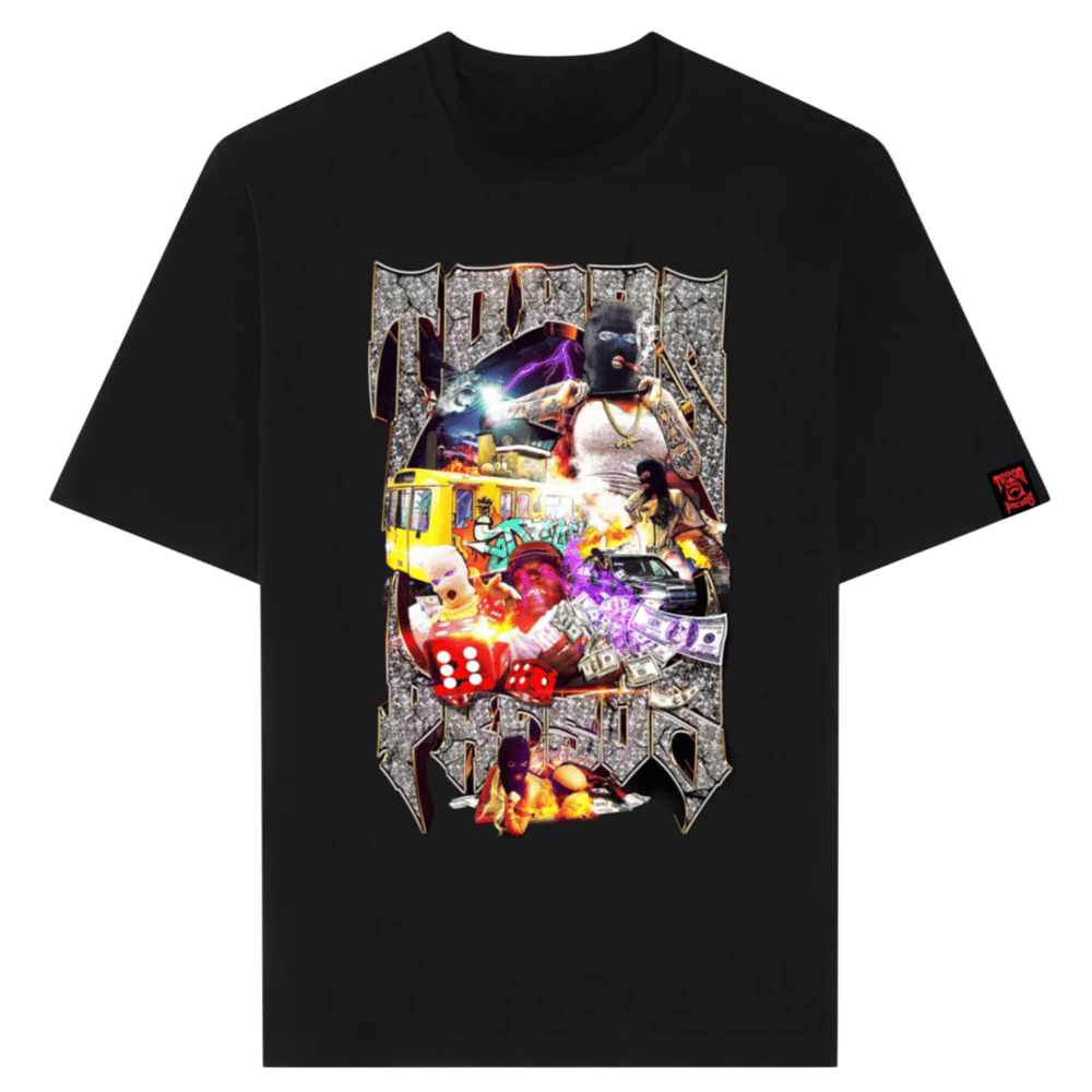 Todos Presos x Delikt / Del76 T-Shirt Black